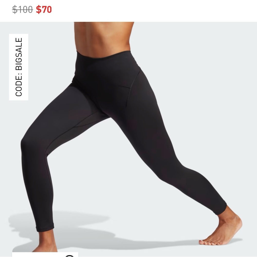 NWT Adidas Yoga studio Luxe - M